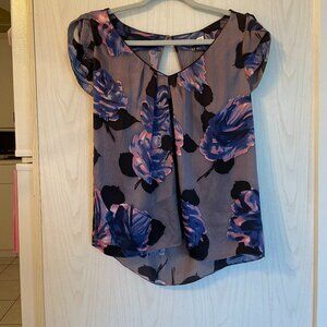 REBECCA TAYLOR 100% silk blouse in size 4
